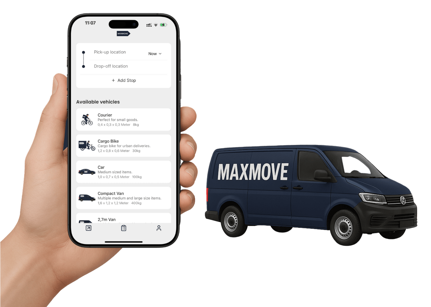 MaxMove delivery service