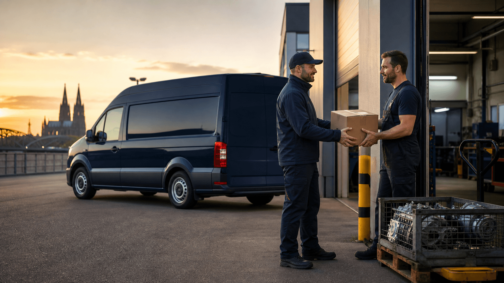 Same-day spare parts: direct drive or overnight?