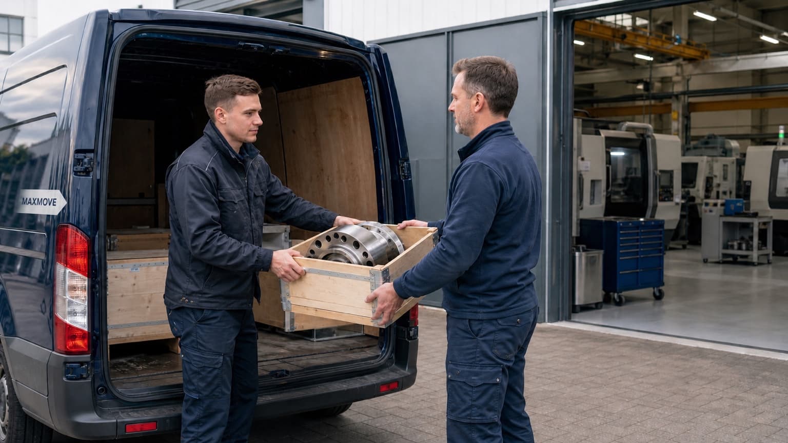 Machinery Courier—Before the Line Stops