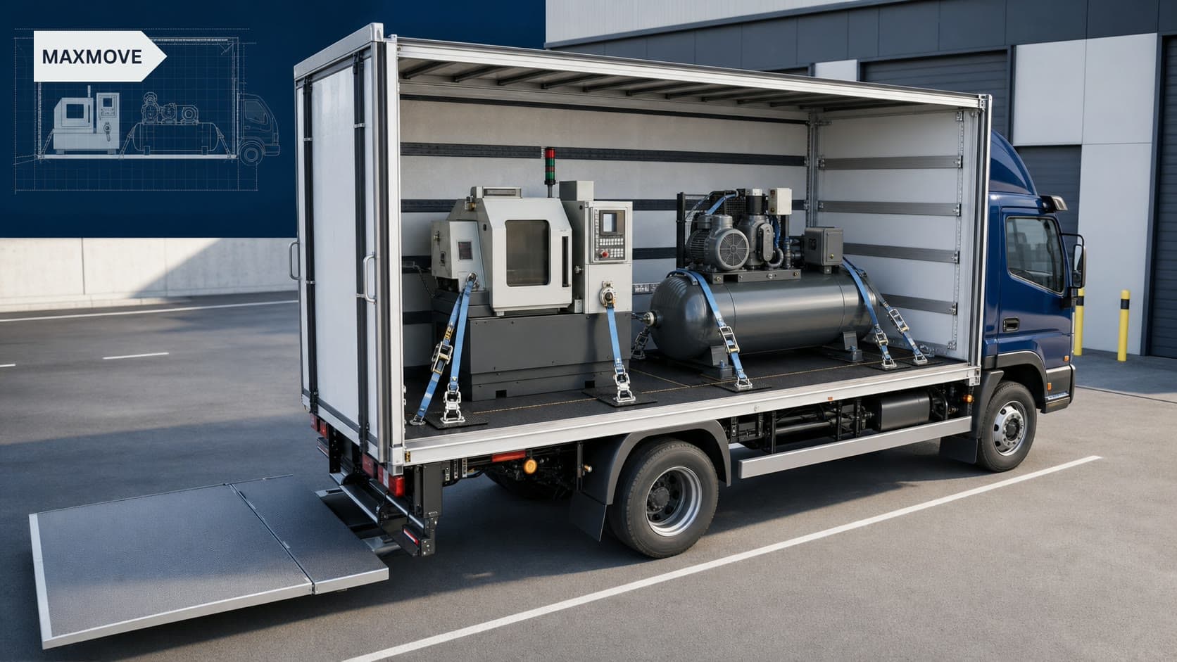Maschinentransport