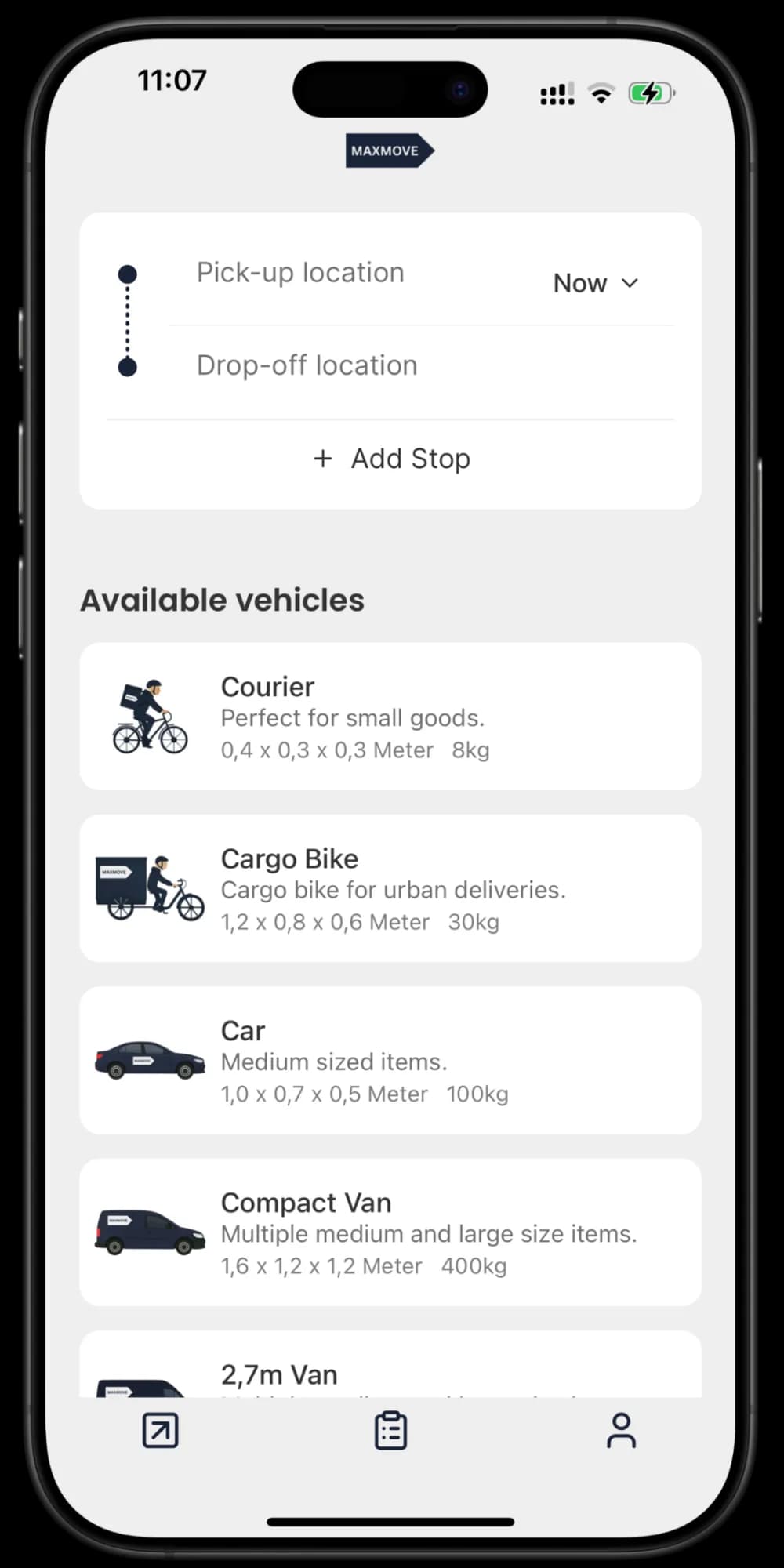 Instant quotes, transparent pricing