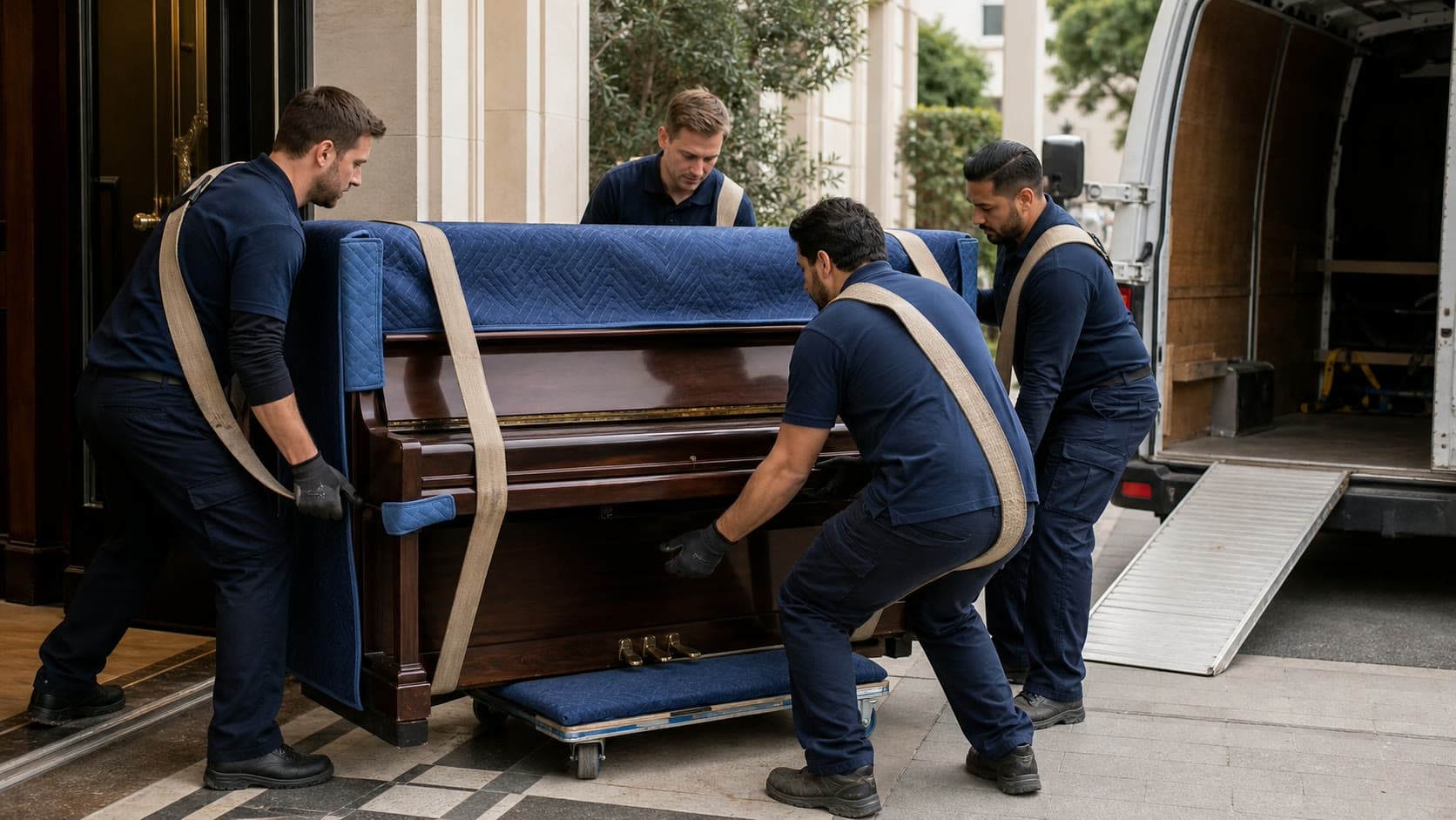 Klavier transportieren – schwer, empfindlich, machbar
